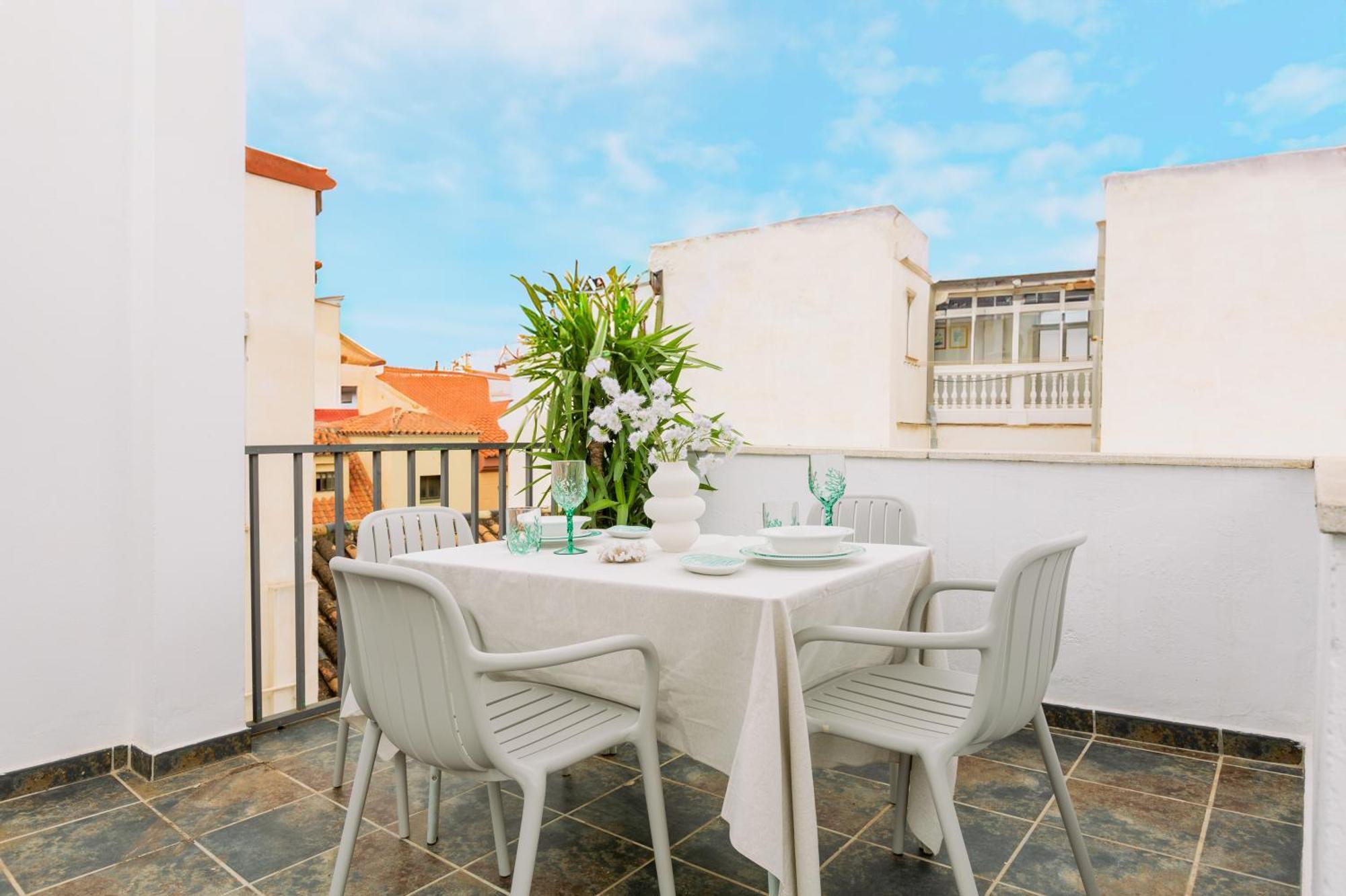 Apartment Terraza Del Centro - With A Spectacular Terrace In The Center Málaga